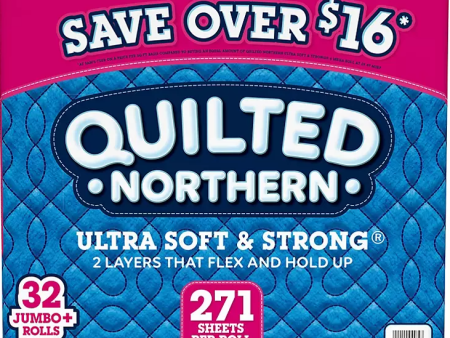 Quilted Northern Ultra Soft and Strong Toilet Paper (271 sheets roll, 32 rolls) For Cheap