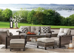 Member s Mark Manchester 6-Piece Patio Deep Seating Set with Sunbrella Fabric Hot on Sale