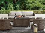 Member s Mark Brexley 4-Piece Deep Seating Set with Fire Pit on Sale