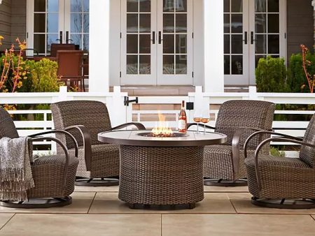 Member s Mark Havana 5-Piece Fire Pit Chat Set Supply