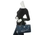 Chanel Blue Diamond Shine Reissue Shopper Online Sale