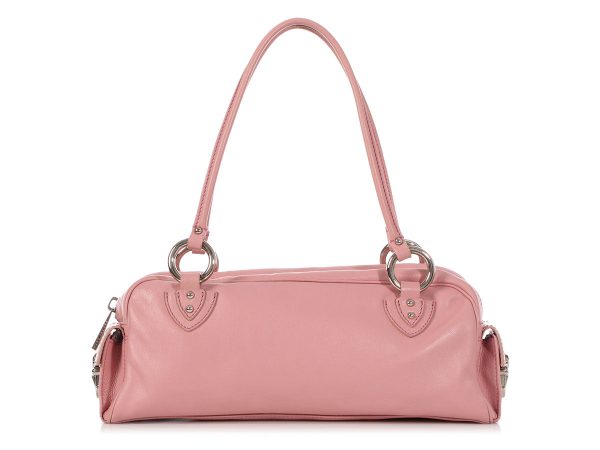 Marc Jacobs Rose Quartz Calfskin Wonder Bag For Discount