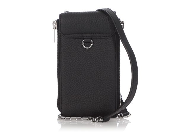 Alexander Wang Black Riot Wallet on a Chain Discount