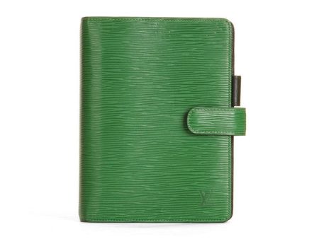 Louis Vuitton Green Epi Agenda For Sale