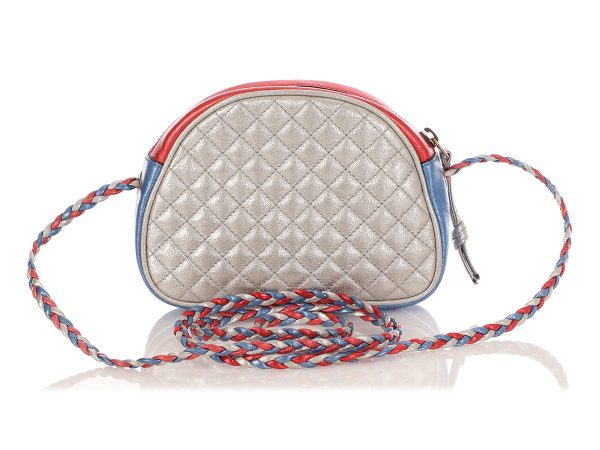 Gucci Mini Quilted Metallic Trapuntata Crossbody Bag Online now