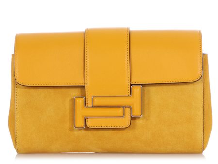 Tod s Micro Mustard Zip Bag Online