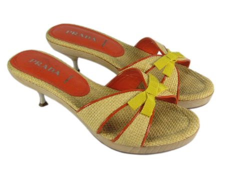 Prada Straw Sandals Sale