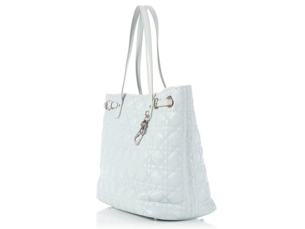 Dior Light Blue Medium Panarea Tote For Sale