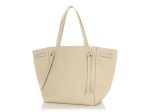 Céline Small Chalk Soft-Grained Calfskin Cabas Phantom on Sale