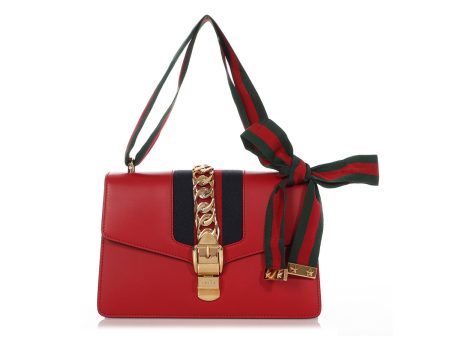 Gucci Medium Red Sylvie Bag Online