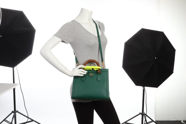 Gucci Small Green Diana Tote Online