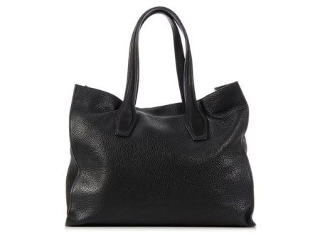 Tod’s Black Due Manici Tote Supply