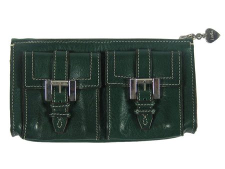 Luella Dark Green Wallet Online Hot Sale