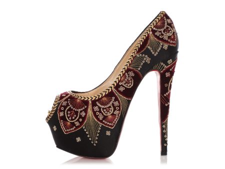 Christian Louboutin Baroque Highness Sombrero 160 Pumps Online Sale