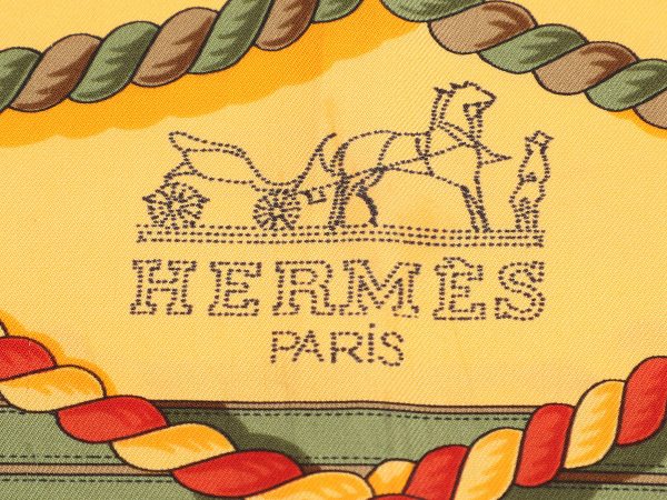 Hermès Grande Tenue Silk Scarf 90cm Online Sale