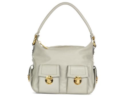 Marc Jacobs Small Light Gray Multipocket Hot on Sale