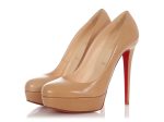 Christian Louboutin Beige Platform Pumps Supply