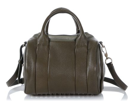 Alexander Wang Olive Rockie Duffle Online Sale