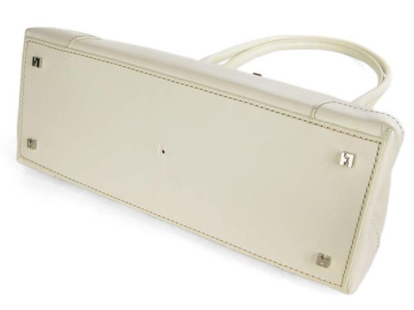 Lambertson-Truex White Leather Shoulder Bag Online