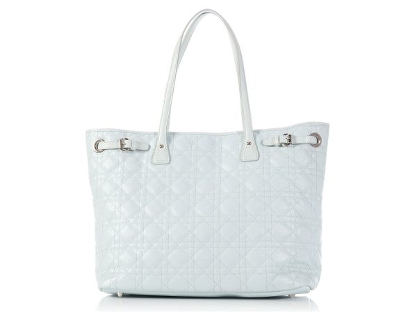 Dior Light Blue Medium Panarea Tote For Sale