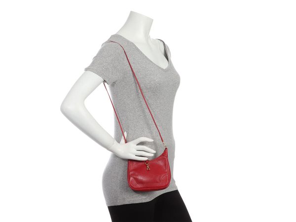 Hermès Vintage Red Micro Mini Trim 15 Fashion