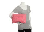 Balenciaga Large Pink Classic Zip Pouch Fashion