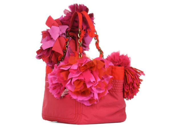 Lanvin Red Nylon Tote Online