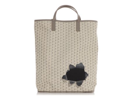 Moynat Limited Edition Quattro Vertical Canon Tote Hot on Sale