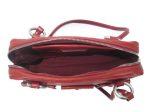 Marc Jacobs Burgundy Three Pocket Bag Hot on Sale