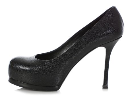 YSL Black Leather Pumps Online now