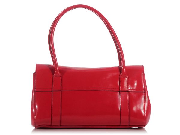 Mulberry Red Bayswater Shoulder Bag For Sale