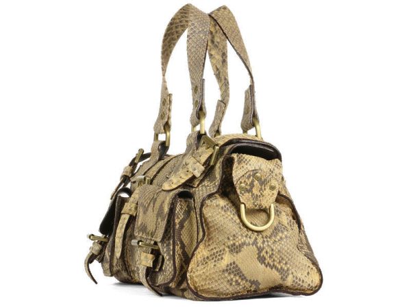 Mulberry Natural Python Roxanne Supply