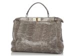 Fendi Large Python Peekaboo Fashion