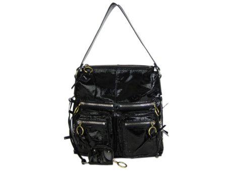 Chloé  Black Patent Betty Hobo on Sale