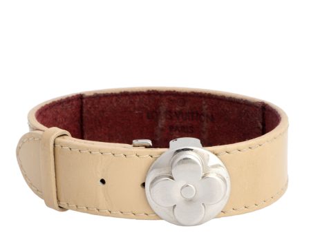 Louis Vuitton Beige Vernis Wish Wrap Bracelet Online Sale