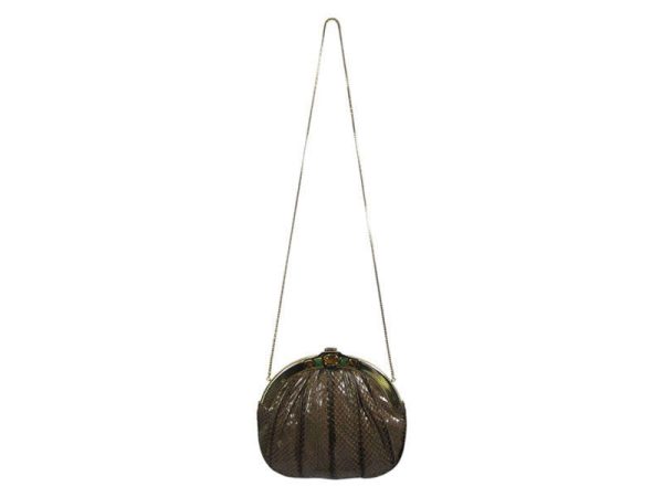 Judith Leiber Snake Evening Bag For Discount