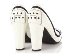 Tod s White Patent Mocassino Pumps Supply