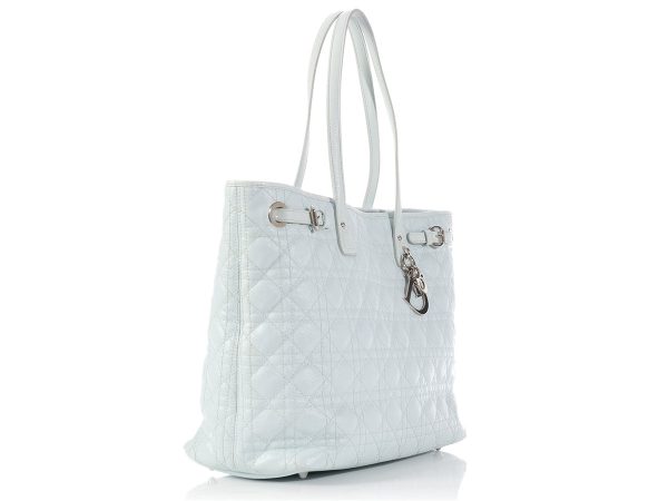 Dior Light Blue Medium Panarea Tote For Sale