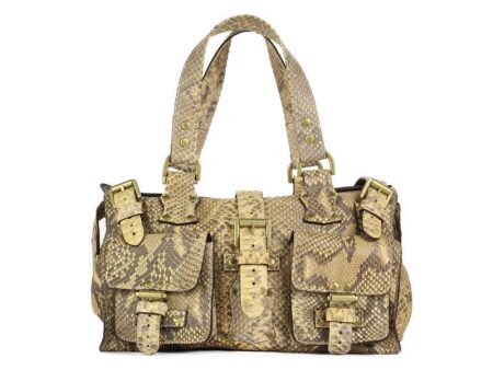 Mulberry Natural Python Roxanne Supply