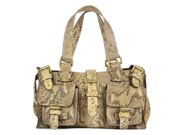 Mulberry Natural Python Roxanne Supply