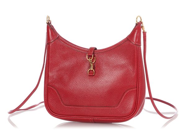 Hermès Vintage Red Micro Mini Trim 15 Fashion