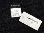 Chanel Navy Blue Knit Scarf Cheap