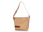 Céline Vintage Beige Triomphe Canvas Shoulder Bag For Cheap