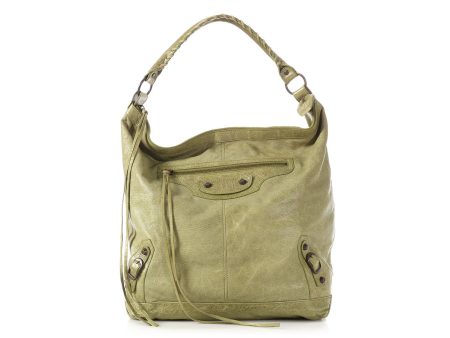 Balenciaga 2010 Classic Olive Perforated Day on Sale