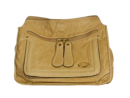 Chloé  Camel Bay Shoulder Bag Fashion