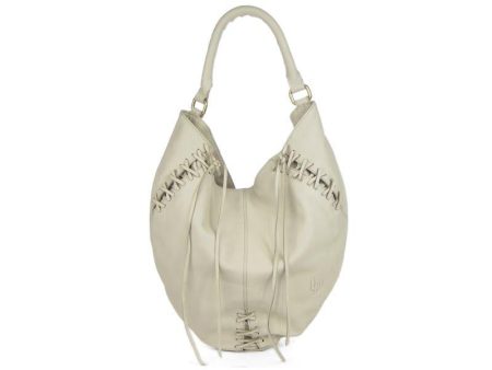 Linea Pelle Ivory Corset Bag Discount