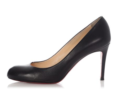 Christian Louboutin Black Simple 85 Pumps Online Hot Sale