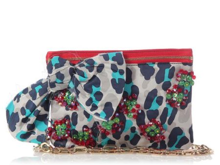 Lanvin Leopard Print Liz Pochette on Sale