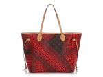 Louis Vuitton Red Kusama Dots Neverfull MM For Discount