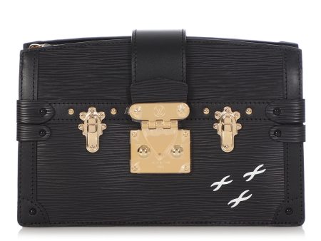 Louis Vuitton Black Epi Trunk Clutch Online now